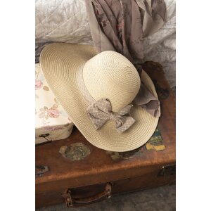 Chapeau beige Ø 42 cm JZHA0057BE