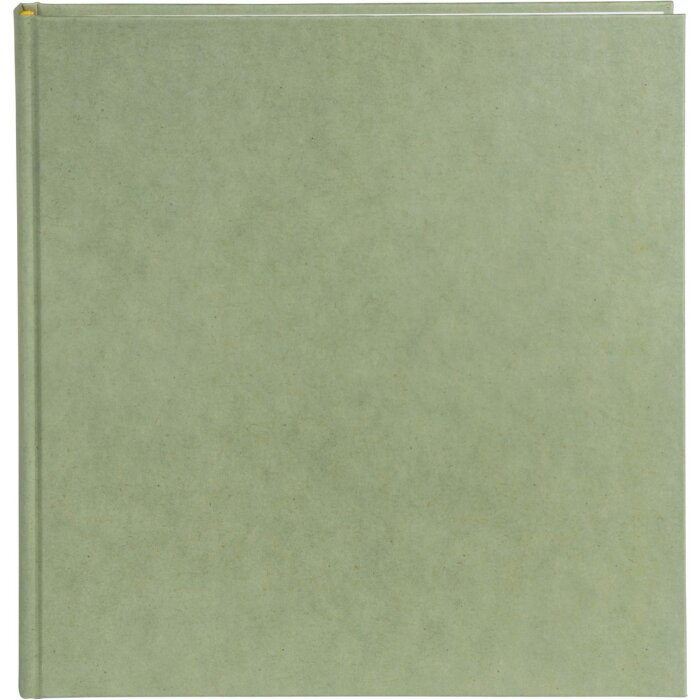 Goldbuch album photo papier chanvre Smoke Green 30x31 cm 60 pages blanches