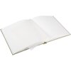 Goldbuch album photo papier chanvre Smoke Green 30x31 cm 60 pages blanches