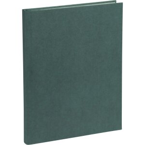 Goldbuch carnet de notes Papier de chanvre Midnight Green 15x22 cm 200 pages blanches