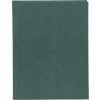 Goldbuch carnet de notes Papier de chanvre Midnight Green 15x22 cm 200 pages blanches