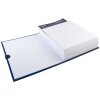 Porte-documents Exacompta dos extensible bande velcro A4 bleu foncé