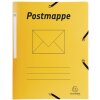 Chemise à courrier A4 polypropylène jaune