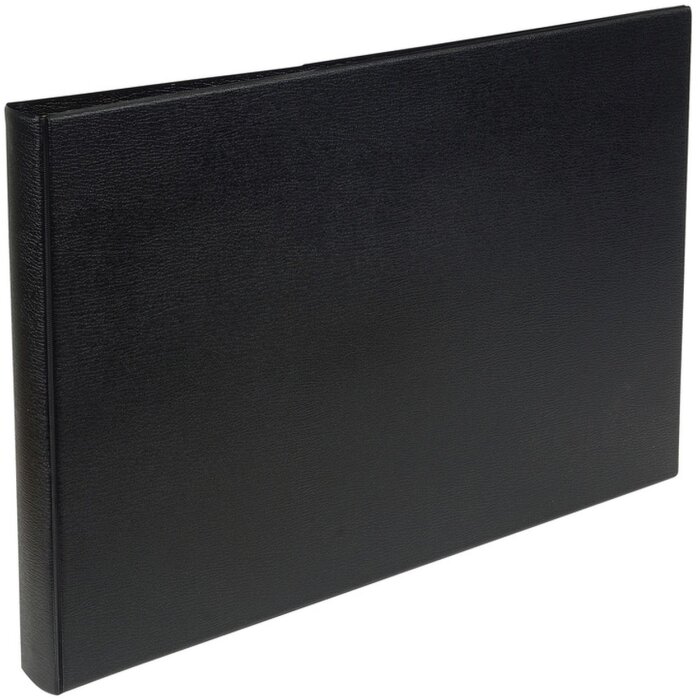 Classeur à anneaux Exacompta PVC 4 anneaux dos 40 mm 32,4x48 cm DIN A3 horizontal noir