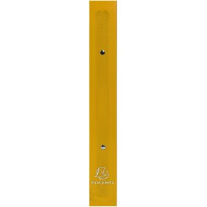 Classeur à anneaux Exacompta PP 700µ 2 anneaux dos 40mm opaque DIN A4 extra large jaune