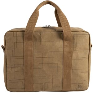 Exacompta Sac 39x29x15cm papier aspect cuir Eterneco...