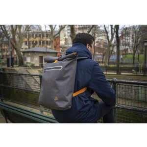 Exacompta Sac à dos étanche Exactive Young 33x49x14cm gris tempête