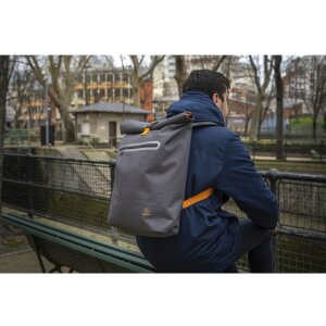 Exacompta Sac à dos étanche Exactive Young 33x49x14cm gris tempête