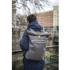 Exacompta Sac à dos étanche Exactive Young 33x49x14cm gris tempête