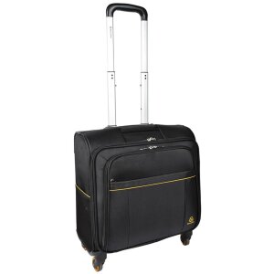 Exacompta Trolley pour ordinateurs portables jusquà 15,6 Exactive 4 roulettes Noir