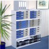 Exacompta Modulo A4 10 tiroirs bleu bureau