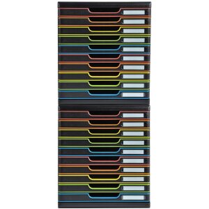 Exacompta Boîte à tiroirs MODULO A4...