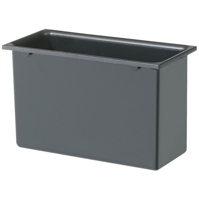 Exacompta Eco-emballage carré pour la poubelle 2 litres anthracite