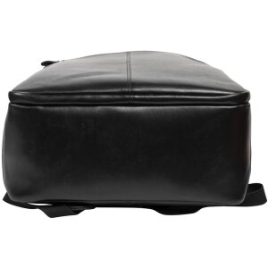 Exacompta 17637E Sac à dos pour ordinateur portable en cuir noir hydrofuge 17 pouces Exactive