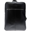 Exacompta 17637E Sac à dos pour ordinateur portable en cuir noir hydrofuge 17 pouces Exactive