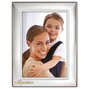 Cadre photo Sabrina 10x15 cm argent brillant