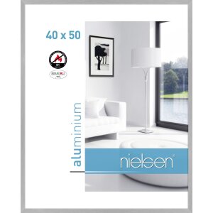 Cadre anti-feu Nielsen C2 structure argent mat 40x50 cm