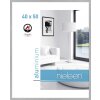 Cadre anti-feu Nielsen C2 structure argent mat 40x50 cm