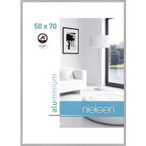 Cadre anti-feu Nielsen C2 structure argent mat 50x70 cm