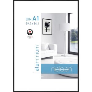 Cadre anti-feu Nielsen C2 structure noir mat 60x84 cm