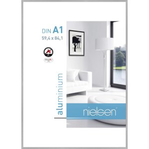 Cadre anti-feu Nielsen C2 structure argent mat 60x84 cm