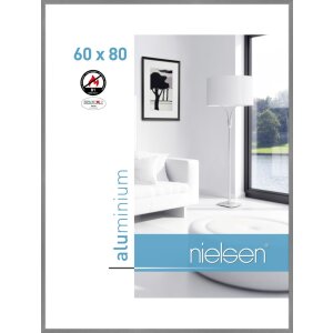 Cadre anti-feu Nielsen C2 structure gris mat 60x80 cm