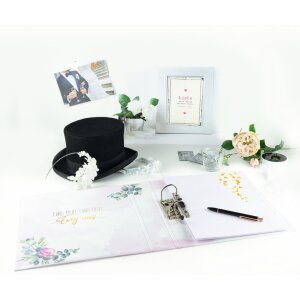 Classeur de mariage HERMA A4 "Nous allons nous marier