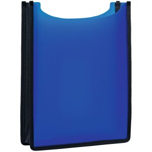 Classeur HERMA Flexi translucide, bleu foncé 260x345x70 mm