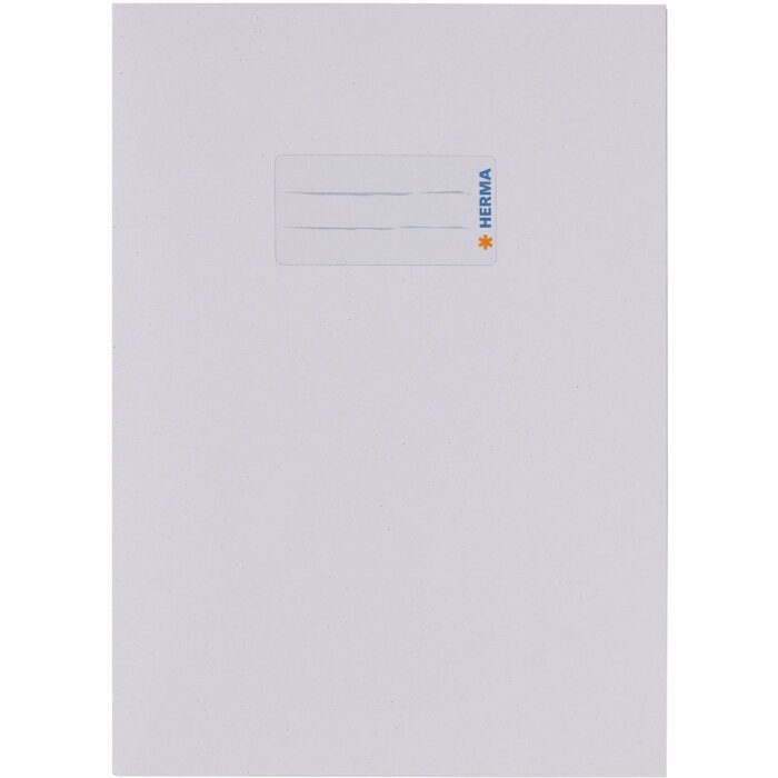 Protège-cahier HERMA papier A5 blanc