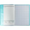 Protège-cahier HERMA Transparent PLUS A4 turquoise