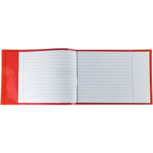 Protège-cahier HERMA Transparent PLUS A5 horizontal rouge