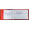 Protège-cahier HERMA Transparent PLUS A5 horizontal rouge