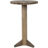 Clayre & Eef 5H0550 Table dappoint Ø 38x62 cm Marron