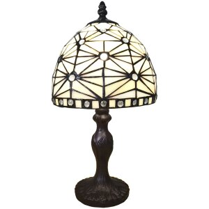 LumiLamp 5LL-6105 Lampe de table Tiffany Ø 18x33...