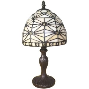 LumiLamp 5LL-6105 Lampe de table Tiffany Ø 18x33...