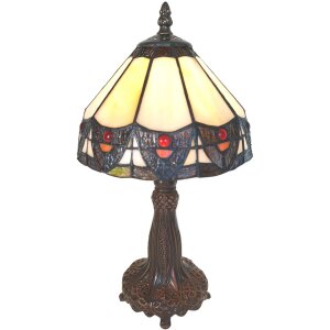 LumiLamp 5LL-6108 Lampe de table Tiffany Ø 20x34...