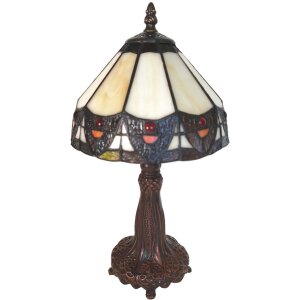 LumiLamp 5LL-6108 Lampe de table Tiffany Ø 20x34...