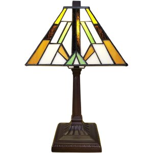 LumiLamp 5LL-6109 Lampe de table Tiffany 20x20x34 cm...