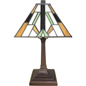 LumiLamp 5LL-6109 Lampe de table Tiffany 20x20x34 cm...