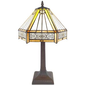 LumiLamp 5LL-6125 Lampe de table Tiffany Ø 30x50...