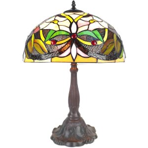 LumiLamp 5LL-6126 Lampe de table Tiffany Ø 41x58...