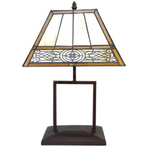 LumiLamp 5LL-6128 Lampe de table Tiffany 28x20x44 cm...