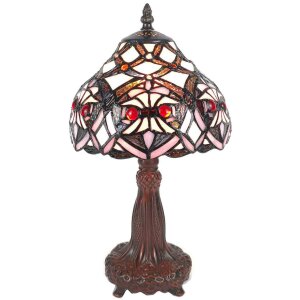 LumiLamp 5LL-6141 Lampe de table Tiffany Ø 20x37...