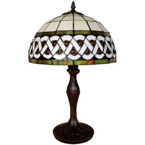 LumiLamp 5LL-6153 Lampe de table Tiffany Ø 31x43...