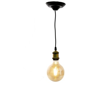 LumiLamp 5LL-95GO suspension de lampe 150 cm E27-max...