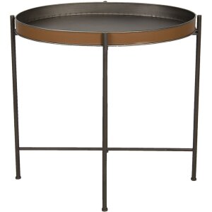 Clayre & Eef 5Y0818 Table dappoint marron 69x47x66 cm