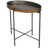 Clayre & Eef 5Y0818 Table dappoint marron 69x47x66 cm