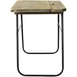 Clayre & Eef 64968 Table pour plantes marron 46x26x33 cm