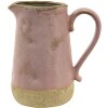 Clayre & Eef 6CE1381L Pichet décoratif Rose, Beige 20x14x23 cm