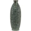 Clayre & Eef 6CE1393L Vase décoratif bleu, blanc Ø 16x45 cm